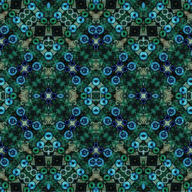 Kusursuz dokuma deseni. Örülmüş arka plan. Halı desensiz. Soyut arkaplan. Sanat kaleydoskobu