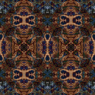 Kusursuz dokuma deseni. Örülmüş arka plan. Halı desensiz. Soyut arkaplan. Sanat kaleydoskobu