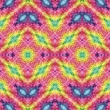 Kusursuz dokuma deseni. Örülmüş arka plan. Halı desensiz. Soyut arkaplan. Sanat kaleydoskobu