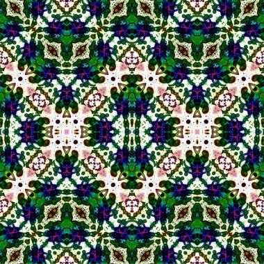 Kusursuz dokuma deseni. Örülmüş arka plan. Halı desensiz. Soyut arkaplan. Sanat kaleydoskobu