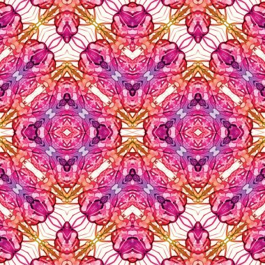 Kusursuz dokuma deseni. Örülmüş arka plan. Halı desensiz. Soyut arkaplan. Sanat kaleydoskobu