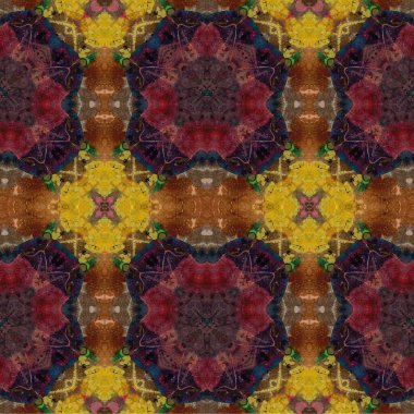 Kusursuz dokuma deseni. Örülmüş arka plan. Halı desensiz. Soyut arkaplan. Sanat kaleydoskobu