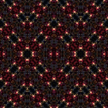 Kusursuz dokuma deseni. Örülmüş arka plan. Halı desensiz. Soyut arkaplan. Sanat kaleydoskobu