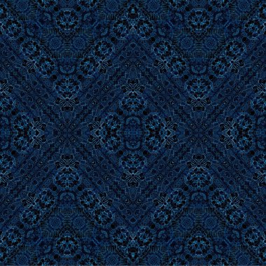 Kusursuz dokuma deseni. Örülmüş arka plan. Halı desensiz. Soyut arkaplan. Sanat kaleydoskobu