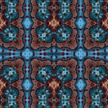 Kusursuz dokuma deseni. Örülmüş arka plan. Halı desensiz. Soyut arkaplan. Sanat kaleydoskobu