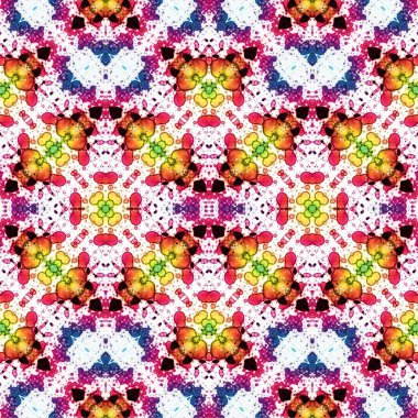 Kusursuz dokuma deseni. Örülmüş arka plan. Halı desensiz. Soyut arkaplan. Sanat kaleydoskobu