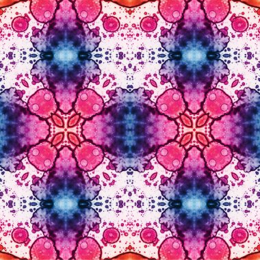 Kusursuz dokuma deseni. Örülmüş arka plan. Halı desensiz. Soyut arkaplan. Sanat kaleydoskobu