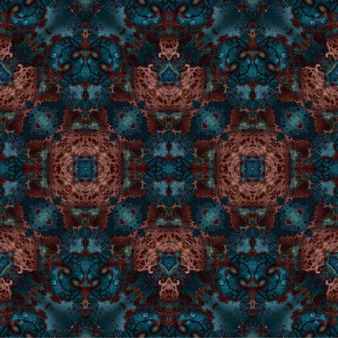 Kusursuz dokuma deseni. Örülmüş arka plan. Halı desensiz. Soyut arkaplan. Sanat kaleydoskobu