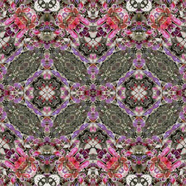 Kusursuz dokuma deseni. Örülmüş arka plan. Halı desensiz. Soyut arkaplan. Sanat kaleydoskobu