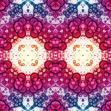 Kusursuz dokuma deseni. Örülmüş arka plan. Halı desensiz. Soyut arkaplan. Sanat kaleydoskobu