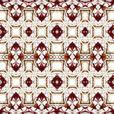 Kusursuz dokuma deseni. Örülmüş arka plan. Halı desensiz. Soyut arkaplan. Sanat kaleydoskobu