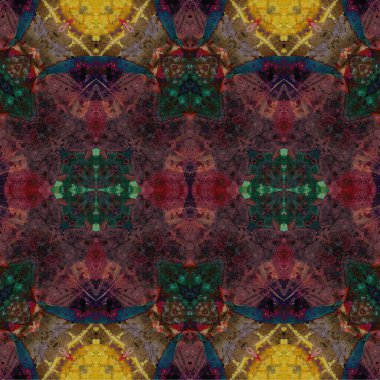 Kusursuz dokuma deseni. Örülmüş arka plan. Halı desensiz. Soyut arkaplan. Sanat kaleydoskobu