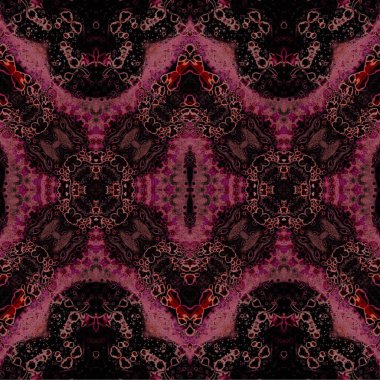 Kusursuz dokuma deseni. Örülmüş arka plan. Halı desensiz. Soyut arkaplan. Sanat kaleydoskobu