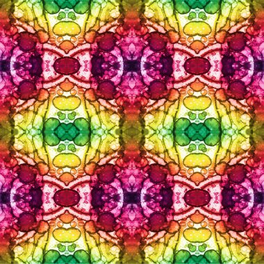 Kusursuz dokuma deseni. Örülmüş arka plan. Halı desensiz. Soyut arkaplan. Sanat kaleydoskobu