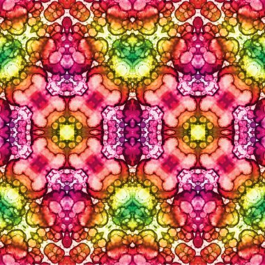 Kusursuz dokuma deseni. Örülmüş arka plan. Halı desensiz. Soyut arkaplan. Sanat kaleydoskobu