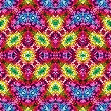 Kusursuz dokuma deseni. Örülmüş arka plan. Halı desensiz. Soyut arkaplan. Sanat kaleydoskobu