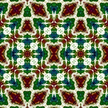 Kusursuz dokuma deseni. Örülmüş arka plan. Halı desensiz. Soyut arkaplan. Sanat kaleydoskobu