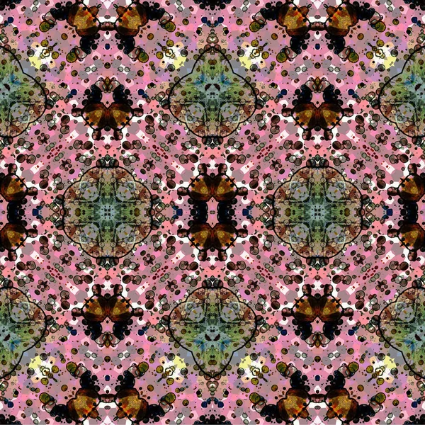 Kusursuz dokuma deseni. Örülmüş arka plan. Halı desensiz. Soyut arkaplan. Sanat kaleydoskobu