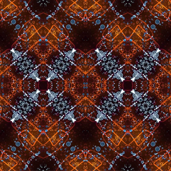 Kusursuz dokuma deseni. Örülmüş arka plan. Halı desensiz. Soyut arkaplan. Sanat kaleydoskobu