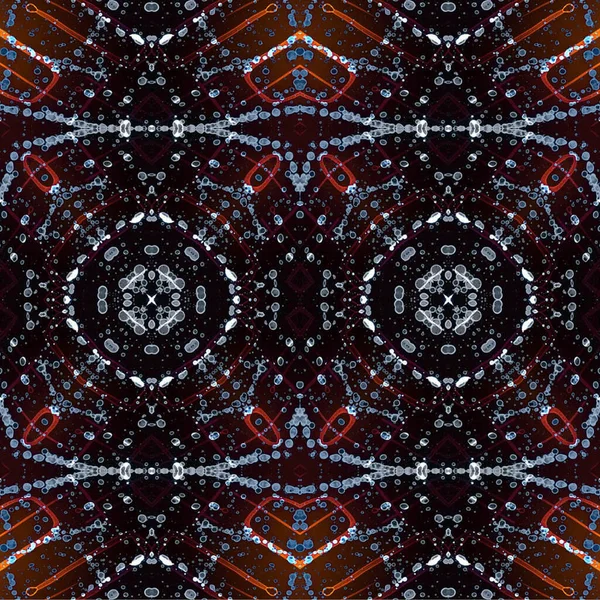 Kusursuz dokuma deseni. Örülmüş arka plan. Halı desensiz. Soyut arkaplan. Sanat kaleydoskobu