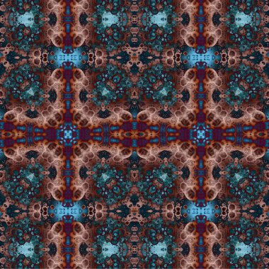 Kusursuz dokuma deseni. Örülmüş arka plan. Halı desensiz. Soyut arkaplan. Sanat kaleydoskobu