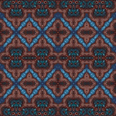 Kusursuz dokuma deseni. Örülmüş arka plan. Halı desensiz. Soyut arkaplan. Sanat kaleydoskobu