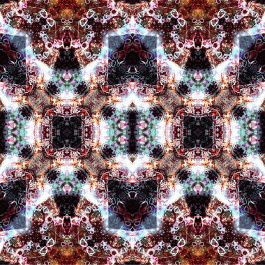 Kusursuz dokuma deseni. Örülmüş arka plan. Halı desensiz. Soyut arkaplan. Sanat kaleydoskobu