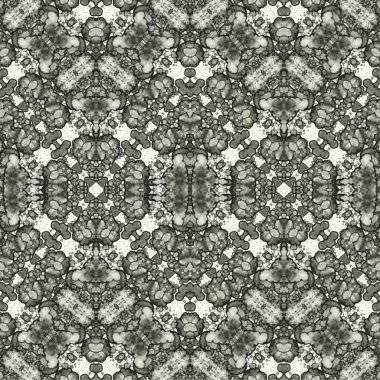 Kusursuz dokuma deseni. Örülmüş arka plan. Halı desensiz. Soyut arkaplan. Sanat kaleydoskobu