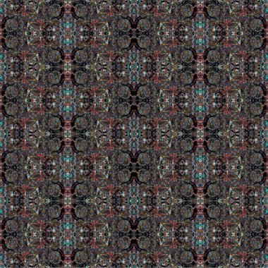 Seamless creative pattern. Abstract creative background. Seamless texture. Chaotic background. Art background