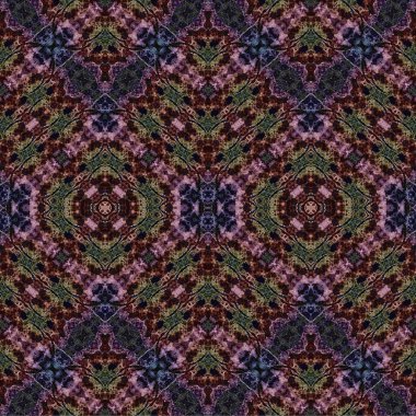 Kusursuz dokuma deseni. Örülmüş arka plan. Halı desensiz. Soyut arkaplan. Sanat kaleydoskobu