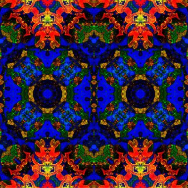 Kusursuz dokuma deseni. Örülmüş arka plan. Halı desensiz. Soyut arkaplan. Sanat kaleydoskobu