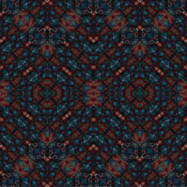 Kusursuz dokuma deseni. Örülmüş arka plan. Halı desensiz. Soyut arkaplan. Sanat kaleydoskobu