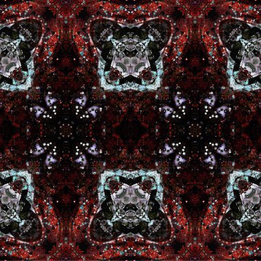 Kusursuz dokuma deseni. Örülmüş arka plan. Halı desensiz. Soyut arkaplan. Sanat kaleydoskobu