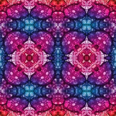 Kusursuz dokuma deseni. Örülmüş arka plan. Halı desensiz. Soyut arkaplan. Sanat kaleydoskobu