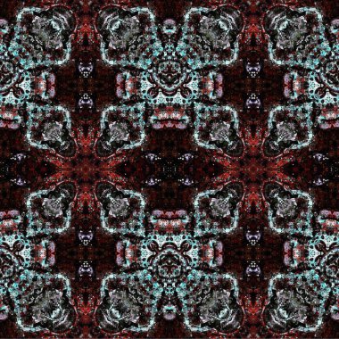 Kusursuz dokuma deseni. Örülmüş arka plan. Halı desensiz. Soyut arkaplan. Sanat kaleydoskobu