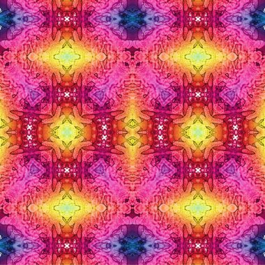 Kusursuz dokuma deseni. Örülmüş arka plan. Halı desensiz. Soyut arkaplan. Sanat kaleydoskobu