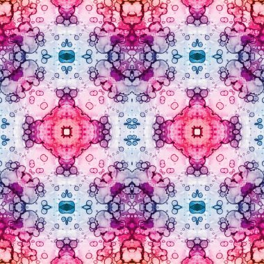 Kusursuz dokuma deseni. Örülmüş arka plan. Halı desensiz. Soyut arkaplan. Sanat kaleydoskobu