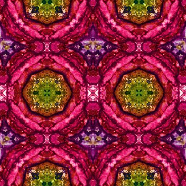 Kusursuz dokuma deseni. Örülmüş arka plan. Halı desensiz. Soyut arkaplan. Sanat kaleydoskobu