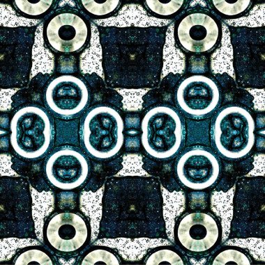 Kusursuz dokuma deseni. Örülmüş arka plan. Halı desensiz. Soyut arkaplan. Sanat kaleydoskobu