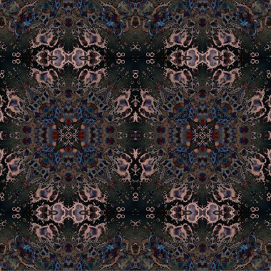 Kusursuz dokuma deseni. Örülmüş arka plan. Halı desensiz. Soyut arkaplan. Sanat kaleydoskobu