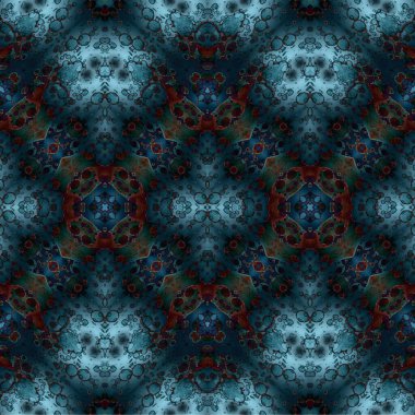 Kusursuz dokuma deseni. Örülmüş arka plan. Halı desensiz. Soyut arkaplan. Sanat kaleydoskobu