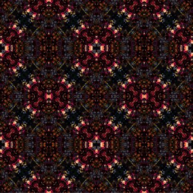 Kusursuz dokuma deseni. Örülmüş arka plan. Halı desensiz. Soyut arkaplan. Sanat kaleydoskobu