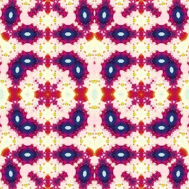 Kusursuz dokuma deseni. Örülmüş arka plan. Halı desensiz. Soyut arkaplan. Sanat kaleydoskobu