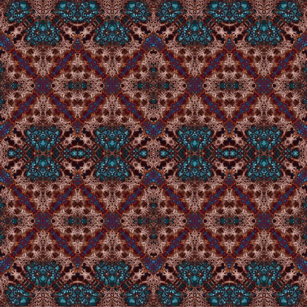 Kusursuz dokuma deseni. Örülmüş arka plan. Halı desensiz. Soyut arkaplan. Sanat kaleydoskobu