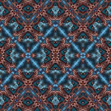 Seamless woven pattern. interwoven background. Carpet seamless texture. Abstract background. Art kaleidoscope