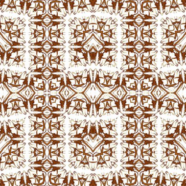 Kusursuz dokuma deseni. Örülmüş arka plan. Halı desensiz. Soyut arkaplan. Sanat kaleydoskobu