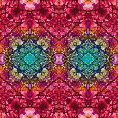 Kusursuz dokuma deseni. Örülmüş arka plan. Halı desensiz. Soyut arkaplan. Sanat kaleydoskobu