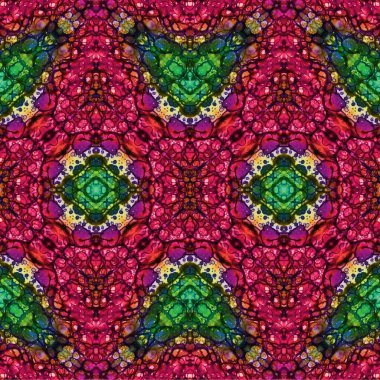 Kusursuz dokuma deseni. Örülmüş arka plan. Halı desensiz. Soyut arkaplan. Sanat kaleydoskobu