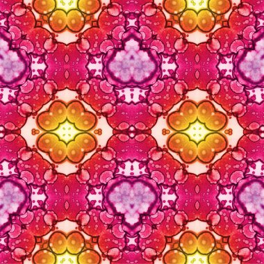 Kusursuz dokuma deseni. Örülmüş arka plan. Halı desensiz. Soyut arkaplan. Sanat kaleydoskobu