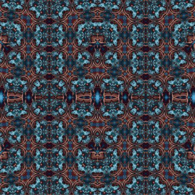 Kusursuz dokuma deseni. Örülmüş arka plan. Halı desensiz. Soyut arkaplan. Sanat kaleydoskobu